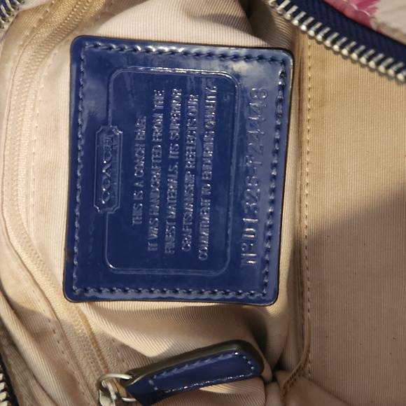 Coach Multicolor Convertible Monogram Bag - Picture 11 of 14